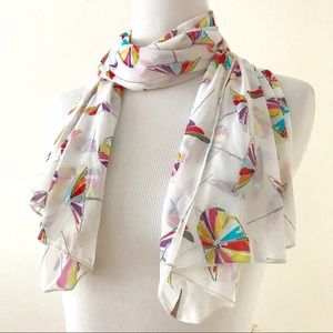 Anne Cole Sheer Scarf Neck or Beach Sarong Wrap